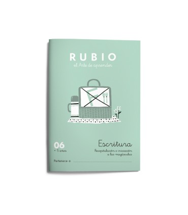 Cuaderno rubio caligrafia nº 06